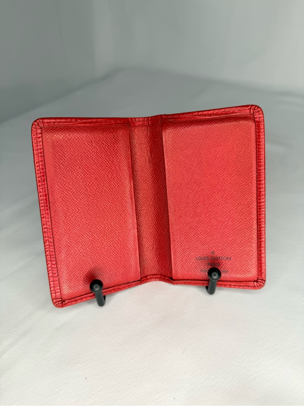 Louis Vuitton Red Epi Leather Card Holder - Picture 3 of 3
